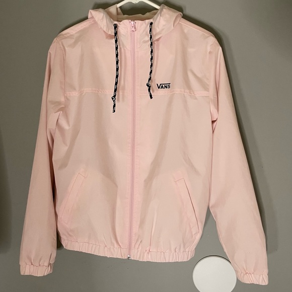 Light Pink Vans Windbreaker | Poshmark